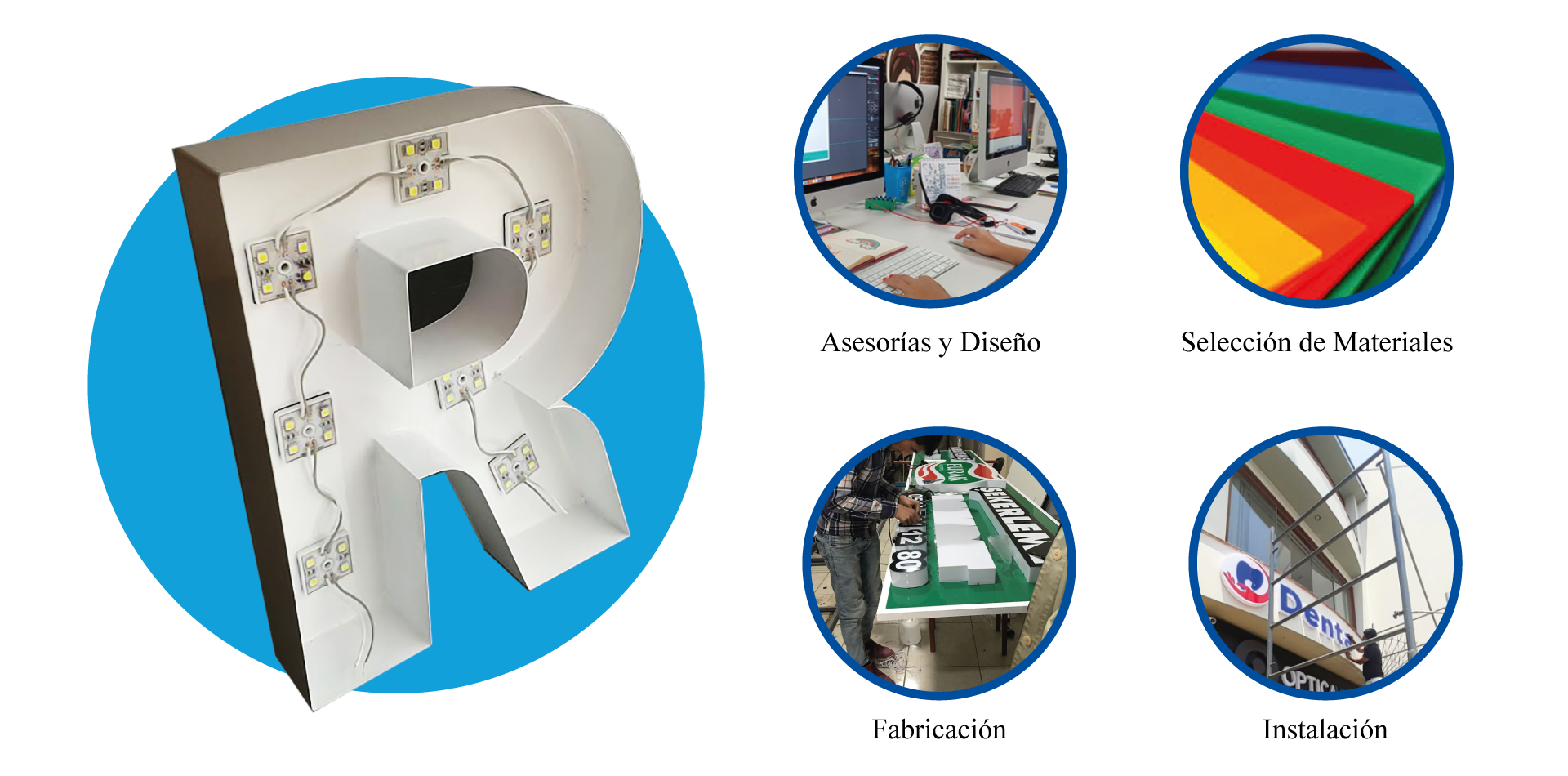 letreros corporativos