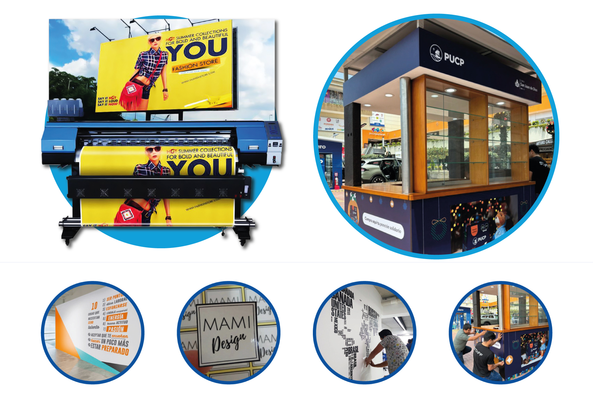 Impresión en vinil adhesivo 